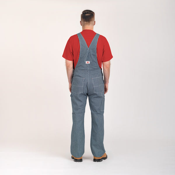 ROUNDHOUSE/オーバーオール/アメリカ製/ストライプ/ワーク/バイク Vintage Hickory Stripe American Made Overalls Made in USA