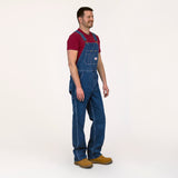 #699 Stone Washed Blue Denim Overalls - TEST