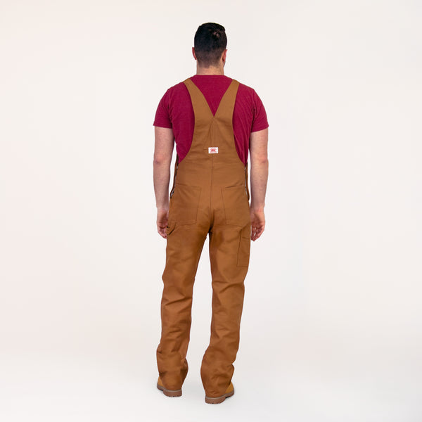 パンツ ROUND HOUSE 34x32 #383 DOUBLE KNEE BIB 383 -83 ROUND HOUSE - Unlined Bibs Sewn in USA - Double Knee