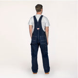 #966/#980 Made in USA Zipper Fly Blue Denim Bib Overalls