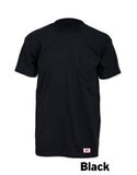 #627 Made in USA Round House Heavyweight Short Sleeve Pocket Work T-Shirt