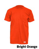 #627 Made in USA Round House Heavyweight Short Sleeve Pocket Work T-Shirt