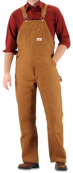 Men's Carhartt Brown Duck Bib Overalls