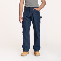 #101 Made in USA Classic Raw Unwashed Pure 5 Pocket Carpenter Dungaree Jean- Rigid