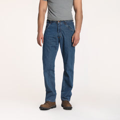 #103 Made in USA 14 oz. Dark Stone Washed RELAXED FIT Everyday 5 Pocket Jean