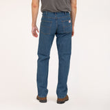 #103 Made in USA 14 oz. Dark Stone Washed RELAXED FIT Everyday 5 Pocket Jean