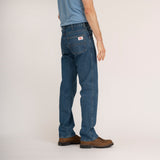 #105 American Made Jean REGULAR FIT 14 oz. Dark Stone Washed Five Pocket Jean
