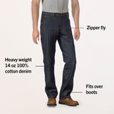 #147 American Made Jean Rigid Unwashed 14 oz. Everyday Five Pocket Jean