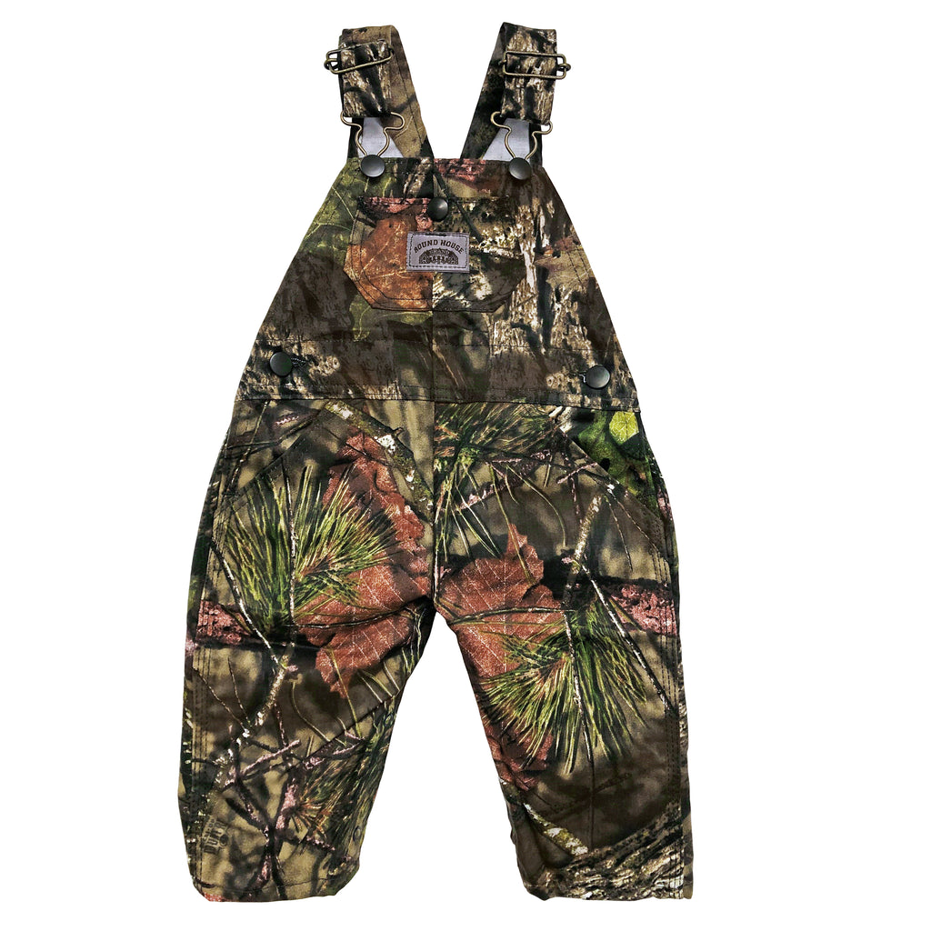 #177 Mossy Oak Break-Up Kids BIB OVERALL Made in USA