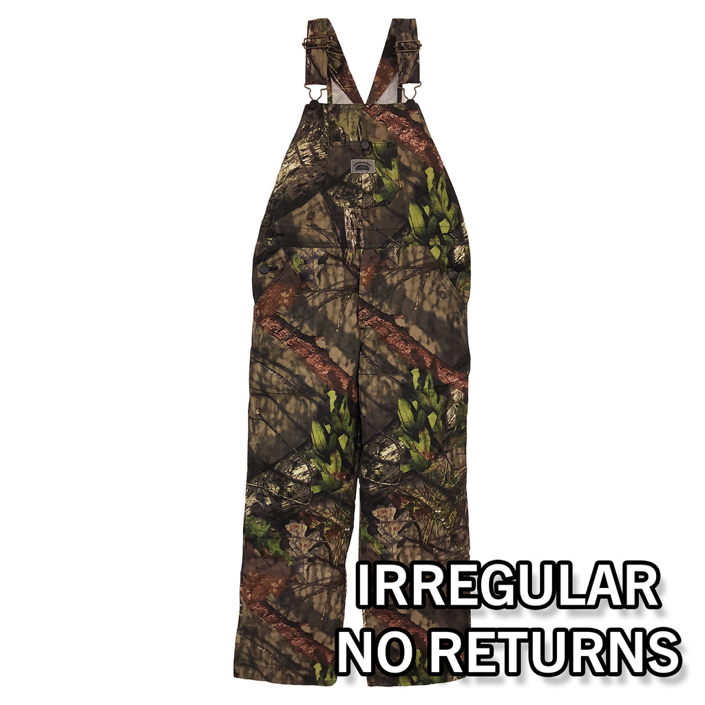 IRREGULAR #179 Made in USA Boys Realtree Camo Bib Overall