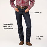 #1951 American Made Jean COWBOY SLIM FIT 14 oz. Five Pocket Jean