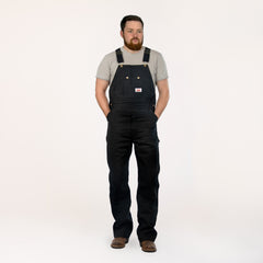 #383 Made in USA Heavy Duty Black Duck Bib Overalls