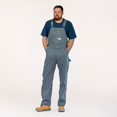 #45 Vintage Hickory Stripe Bib Overalls