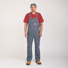#45 Made in USA Vintage Hickory Stripe Bib Overalls