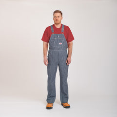 #45 Made in USA Vintage Hickory Stripe Bib Overalls
