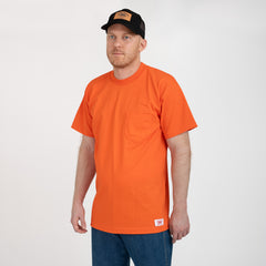 #627 Made in USA Round House Heavyweight Short Sleeve Pocket Work T-Shirt