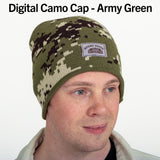 #630 Made in USA Beanie Round House Logo