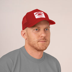#640 Made in USA Pro Patch Logo Mesh-Back Trucker Cap