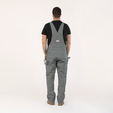 #730 Made in USA Stripe Carpenter Overall with Zip-Off Pouch