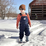 #7 Kids Premium Blue Denim Bib Overall