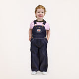 #7 Kids Premium Blue Denim Bib Overall