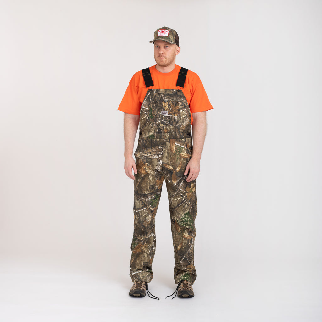 #851 American Made Realtree Camo Bib Overalls Made in USA
