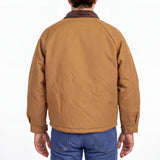 #1876 American Made Jacket Heavy Duty Brown Duck 12 oz. Made in USA