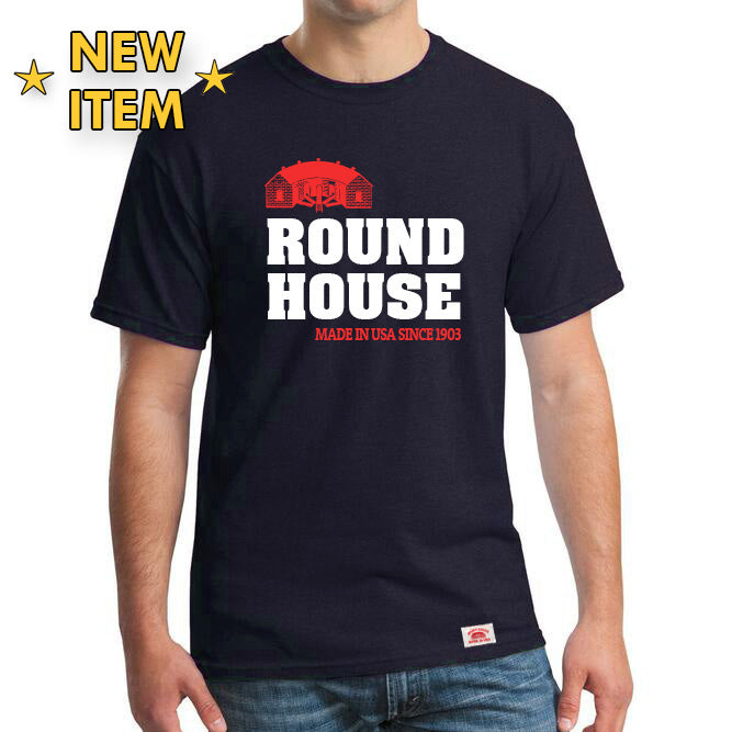 #621 Made in USA Round House Big Text T-Shirt