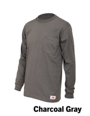 #629 Made in USA Round House Heavyweight Long Sleeve Work T-Shirt