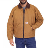 #1876 American Made Jacket Heavy Duty Brown Duck 12 oz. Made in USA