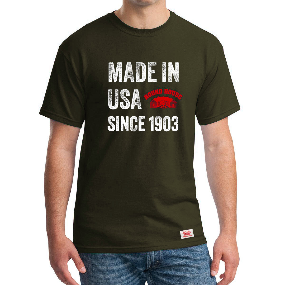 622 Made in USA Since 1903 T-Shirt – Round House American Made Jeans Made in USA Overalls, Workwear 622 Made in USA Since 1903 T-Shirt – Round House American Made Jeans Made in USA Overalls, Workwear
