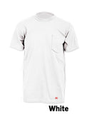 #627 Made in USA Round House Heavyweight Short Sleeve Pocket Work T-Shirt