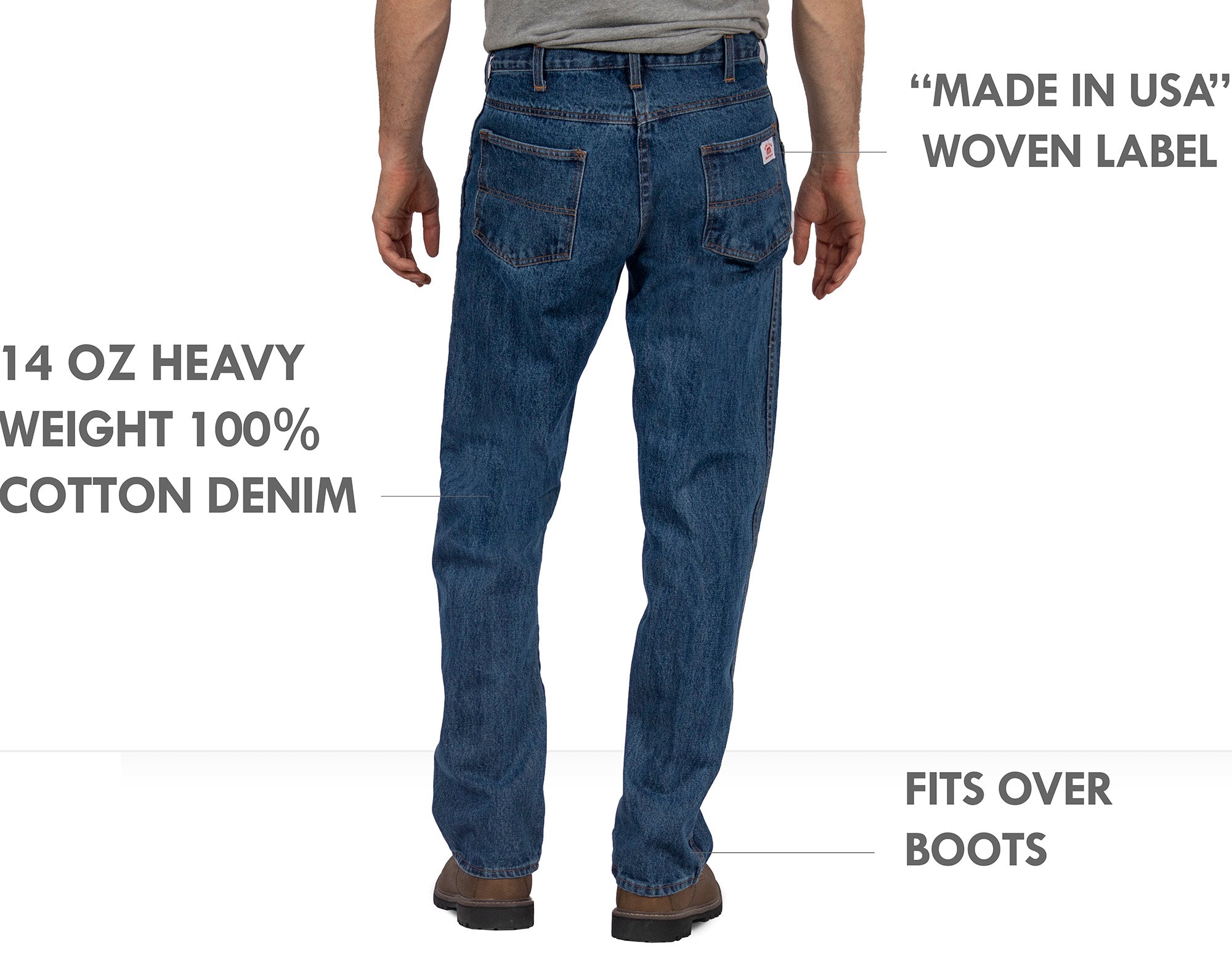 Buy U.S. Polo Assn. Denim Co. Mid Rise Stone Wash Jeans - NNNOW.com