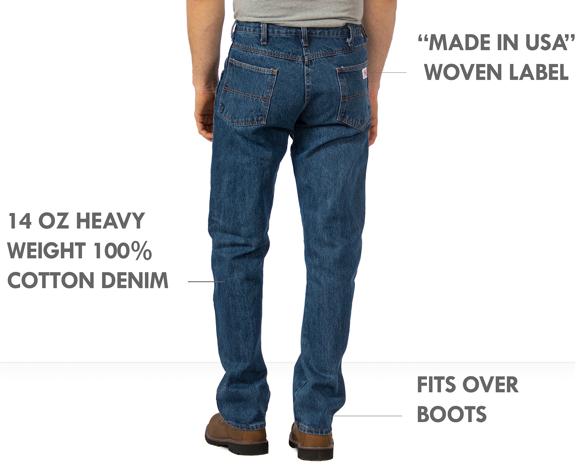 regular jeans for