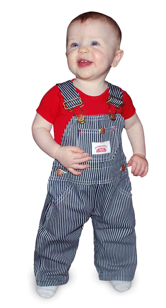 IRREGULAR #61 Made in USA Kids Premium Stripe Bib Overall